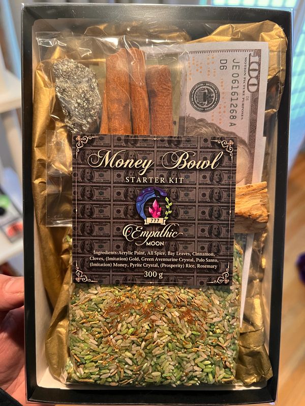 Money Bowl Starter Kit Created by Durga Diana of Empathic Moon 777