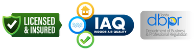 MOLD INSPECTION LICENSED LOGO CERTIFIED LOGO INSURED LOGO.