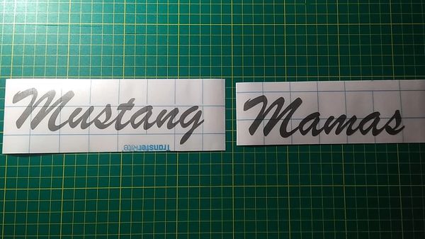 Mustang Mamas logo banner