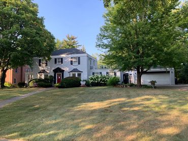 This historic home in Chicago Heights, Illinois received a brand roof and gutter system by TRC