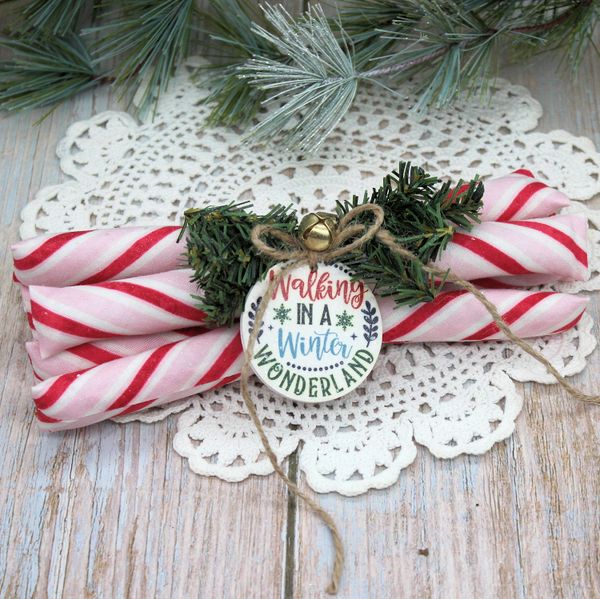 Peppermint Sticks Christmas Decor