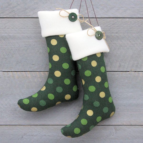 Handmade Stocking Ornaments