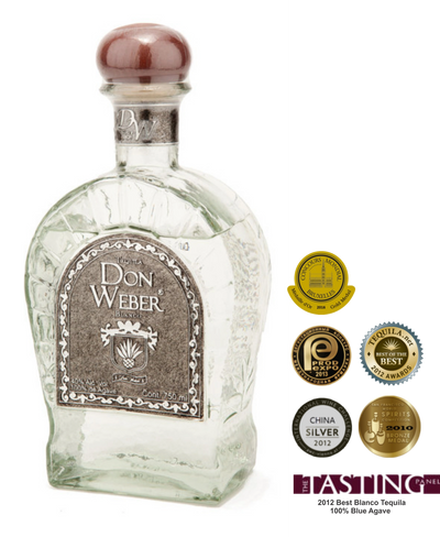 Tequila Don Weber Blanco 100% Agave