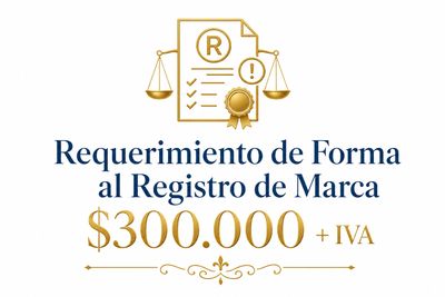 requerimiento de forma al registro de marca