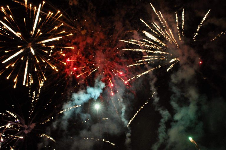 feu d'artifice professionnel à st-mathieu