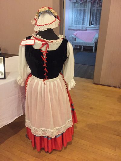 Czech Folk Costume. Dress belonged to Pauline Dobrovkosky