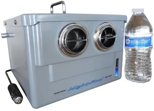 MightyKool K2  12 volt Evaporative Cooler. Uses Water for cooling