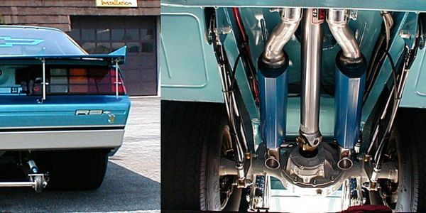 Pro Street and hi performance street cars using Extreme Mufflers
