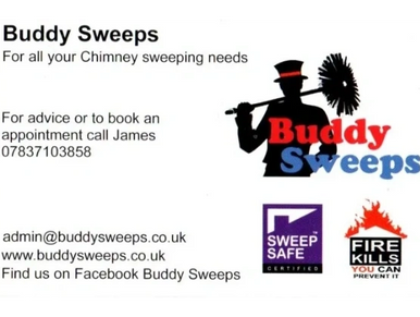 Chimney sweeping services recommended by wood burner fitter Andy Yates Ltd Oxfordshire area