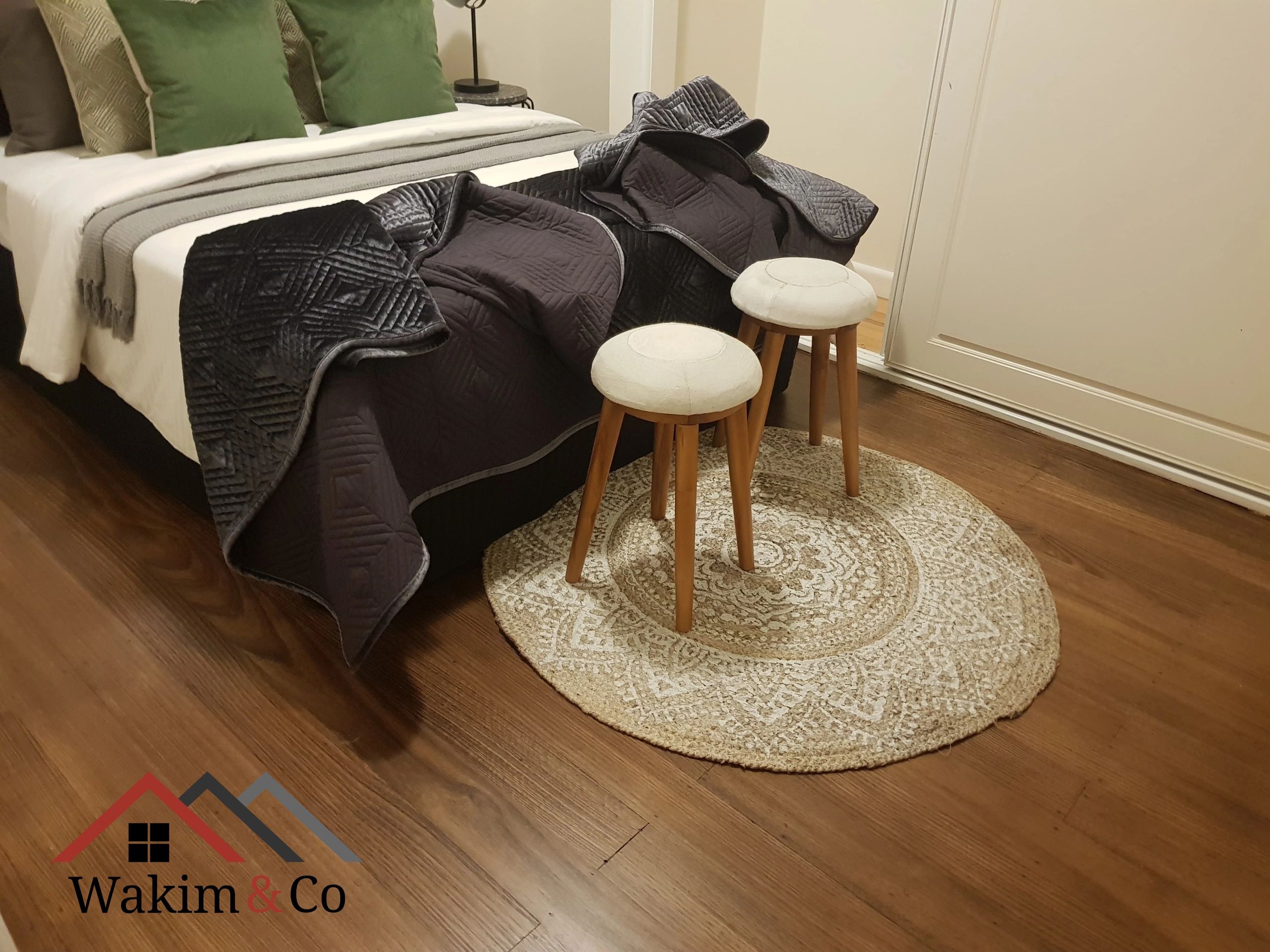 Wakim & Co Floor Sanding Polishing Stain Dark Satin Matt Gloss Oil Water Base White Wash Lime
