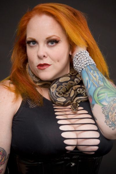 boudoir with snake