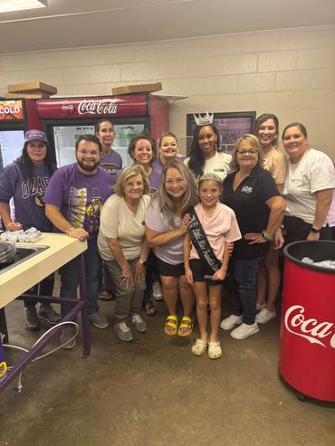 Our community comes together often to help at events.