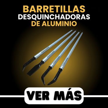 barretillas desquinchadoras de aluminio
