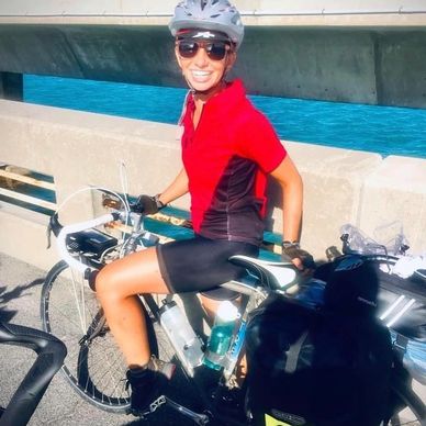 Stephanie bikepacker from Pennsylvania