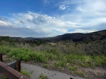 Mountains and Blue Sky