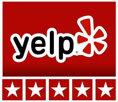 YELP positive plumber reviews 5 Star.