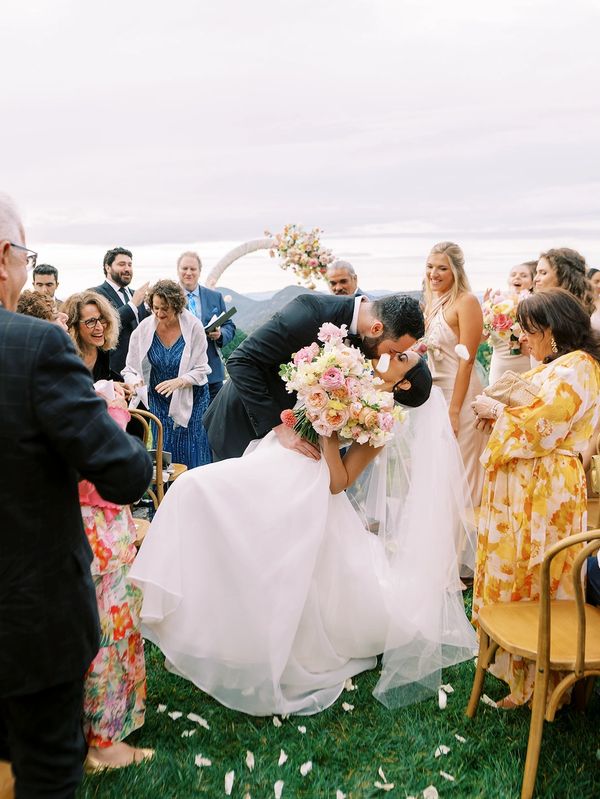 Glam wedding in Highlands, NC!