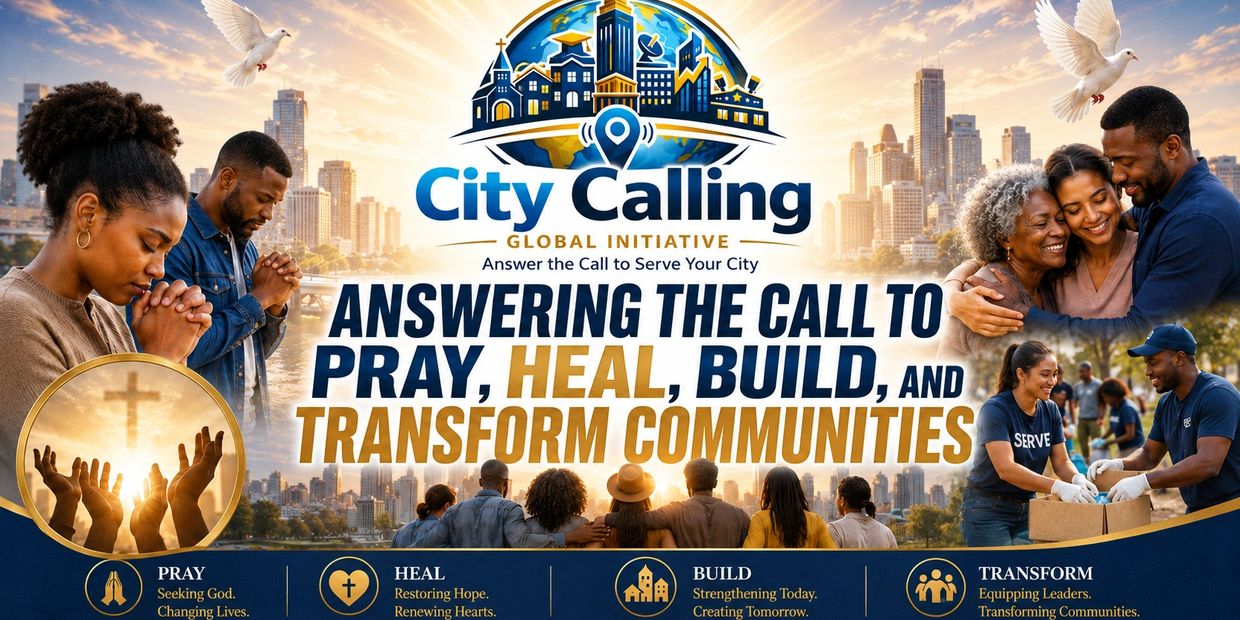 Community members praying, serving, and embracing to transform their cities.