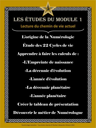 Norbert Alexandre Clément - Numérologue et formateur en Numérologie évolutive