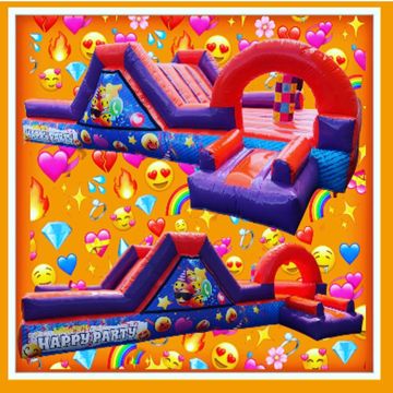 Emoji obstacle course