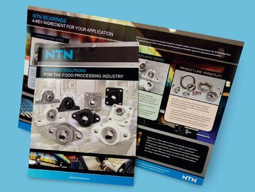 Brochure for NTN Corporation.