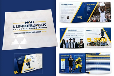 NAU Lumberjack Athletic Association layout.