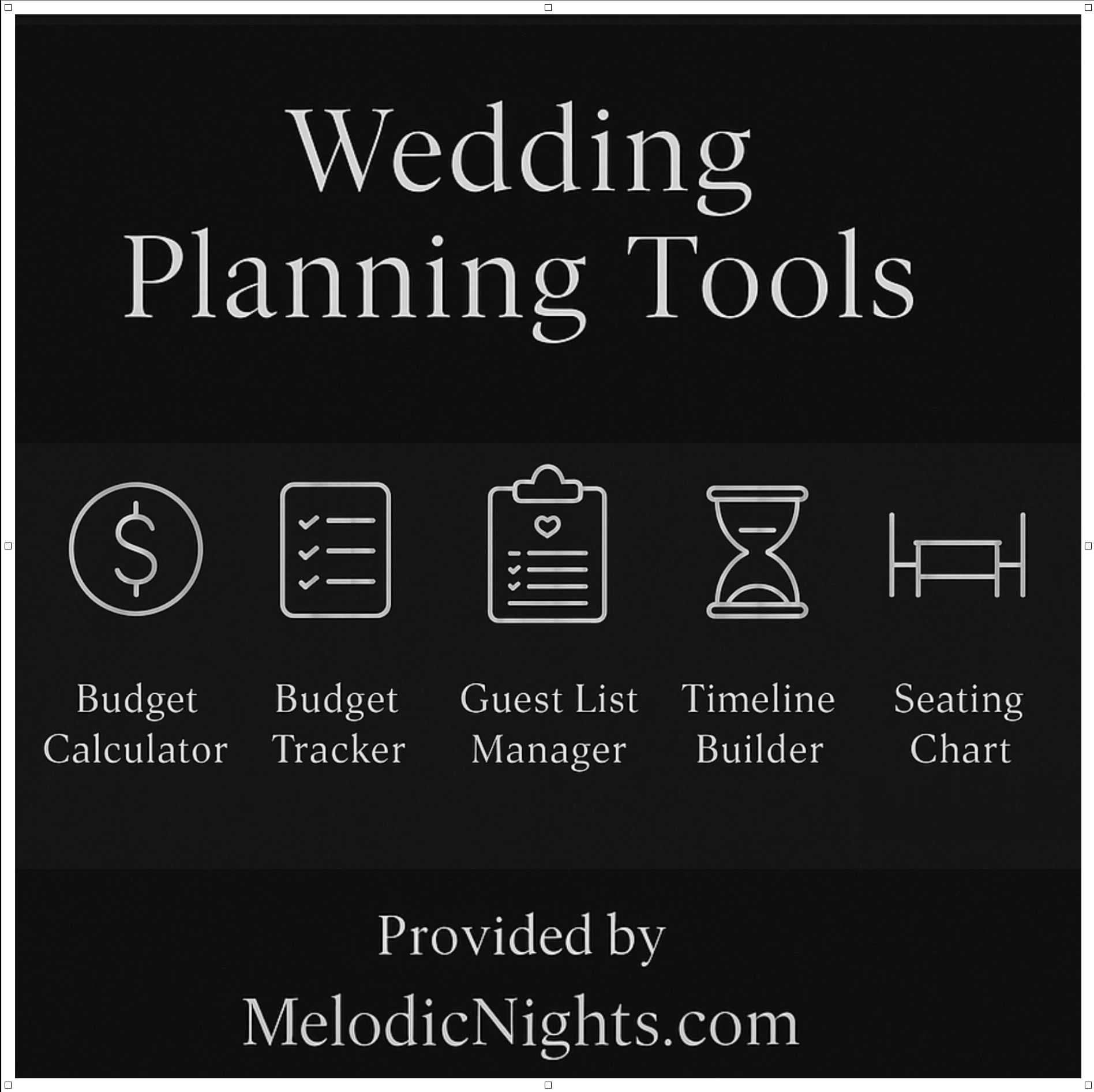 Wedding Planning Tools, Wedding Budget Chart, Wedding Planning Organizer, Seating Chart, Guest List