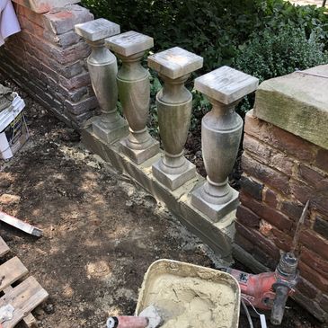 historic wall restoration