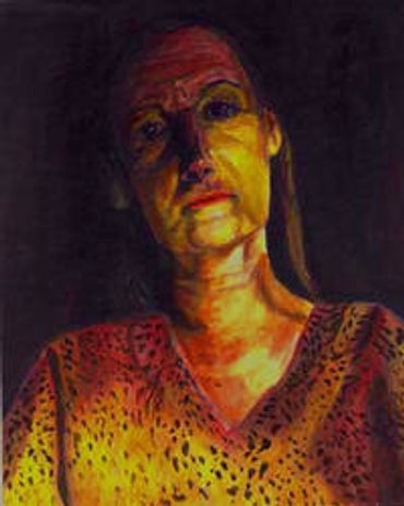 Portrait of my mother.