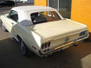 1968 Ford Mustang Convertible After
