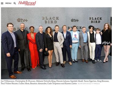 Black Bird Cast at LA Premiere Bruin Theatre