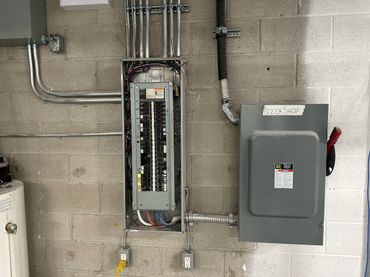 Service disconnect.
