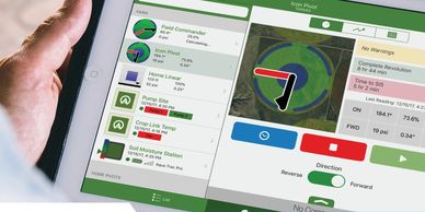 Agsense communication software for Valley machines.