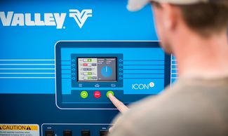 Valley Icon5 panel, water management, irrigation controls, touch screen
