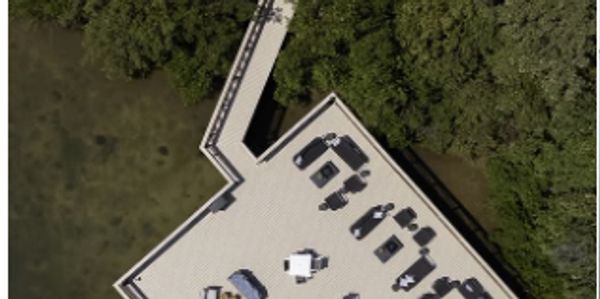 Commercial dock and boardwalk built for the Current Hotel in Rocky Point on Tamap Bay