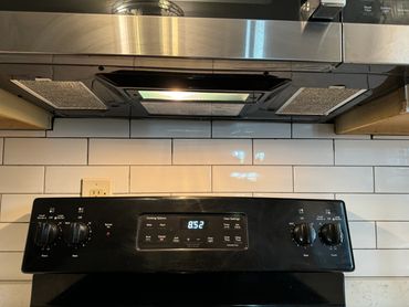 Tile backsplash repair