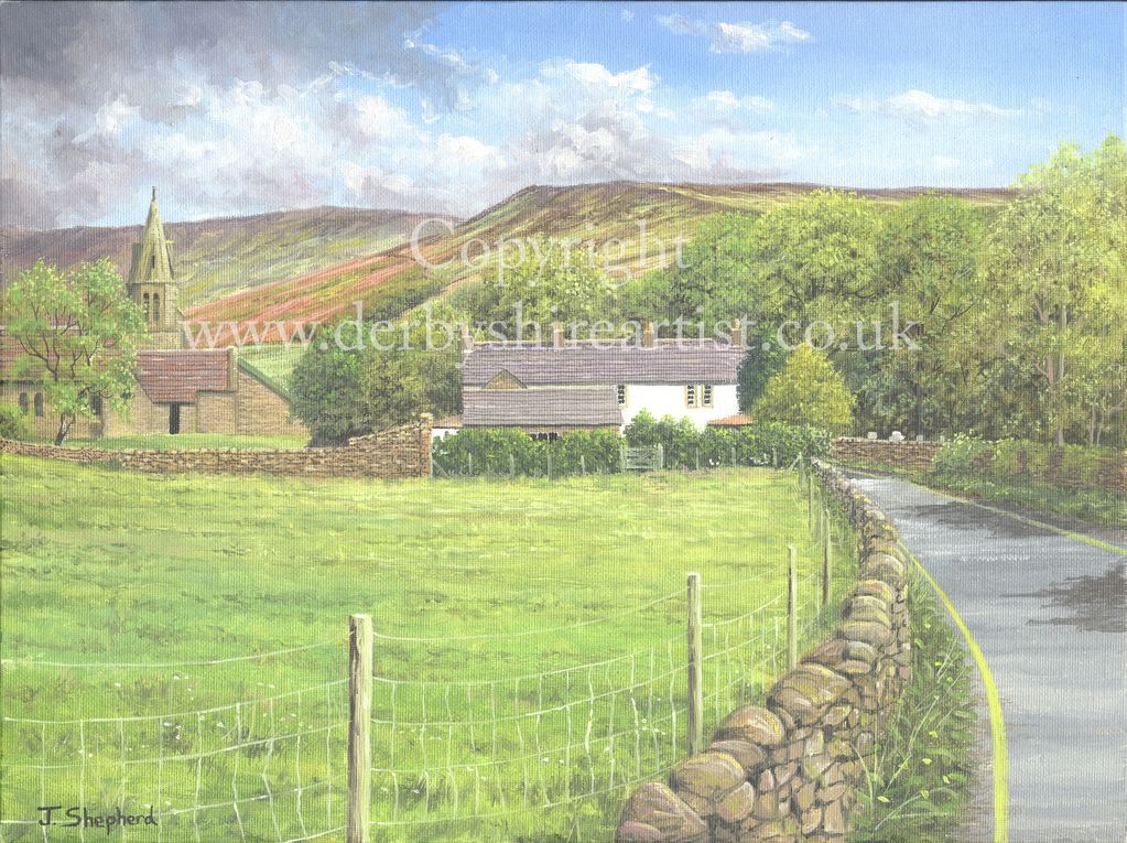 Derbyshire prints of Edale.