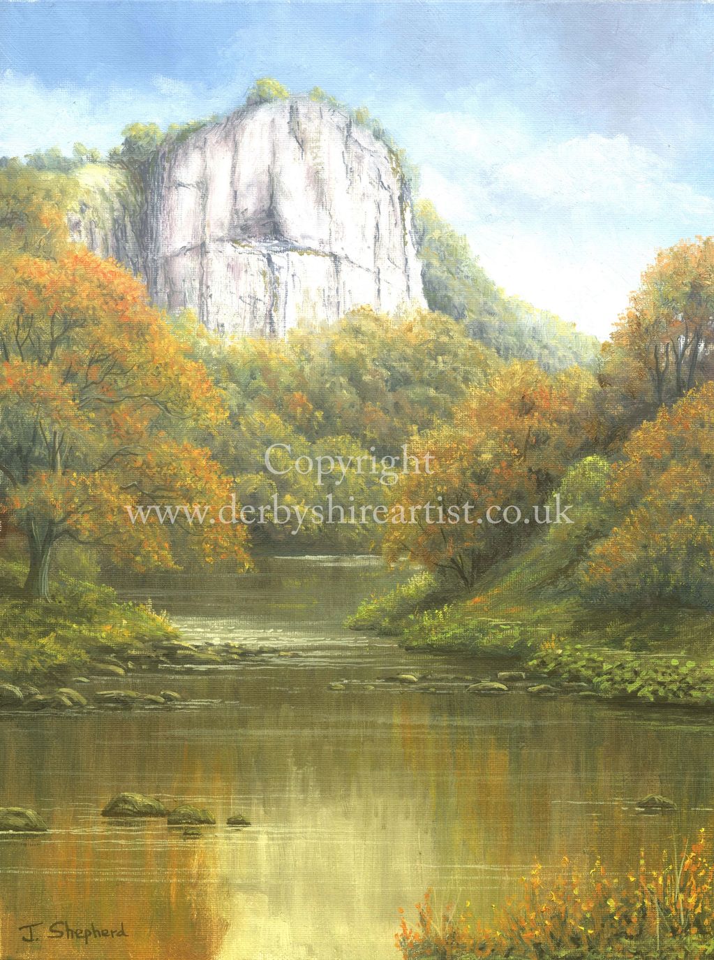 Derbyshire prints of High Tor.