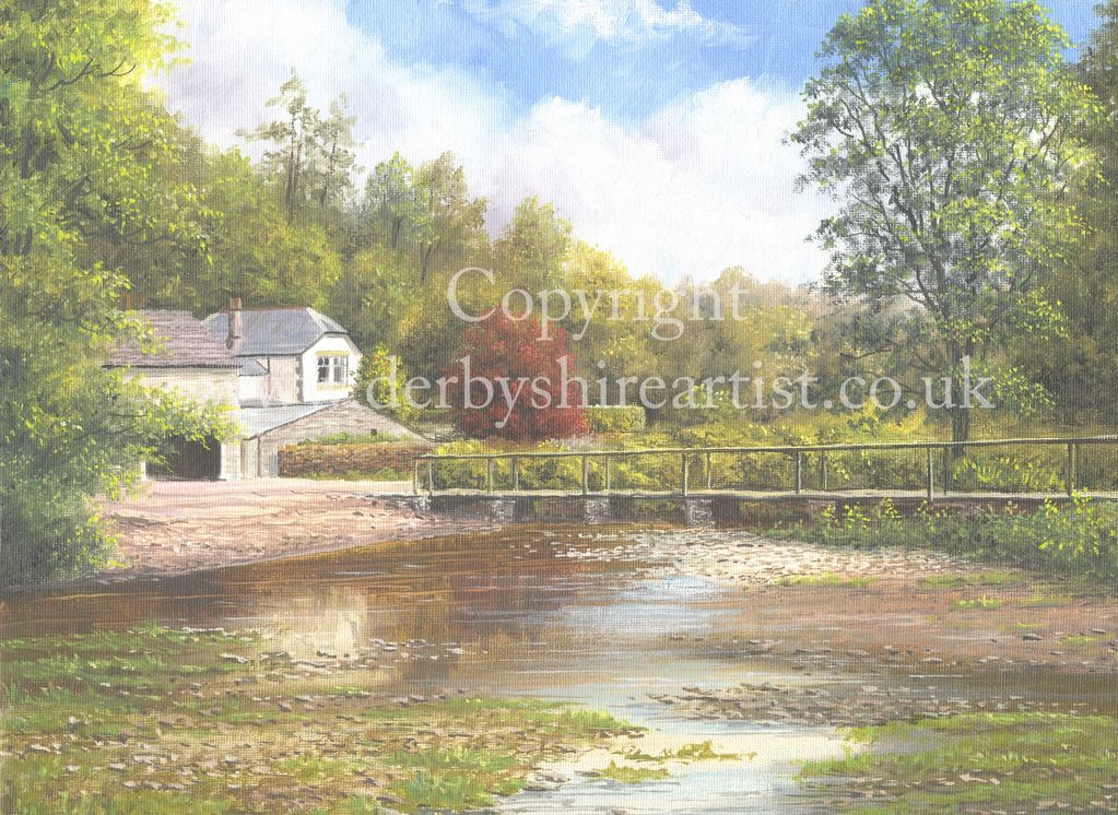 Derbyshire prints of Lathkill Dale.