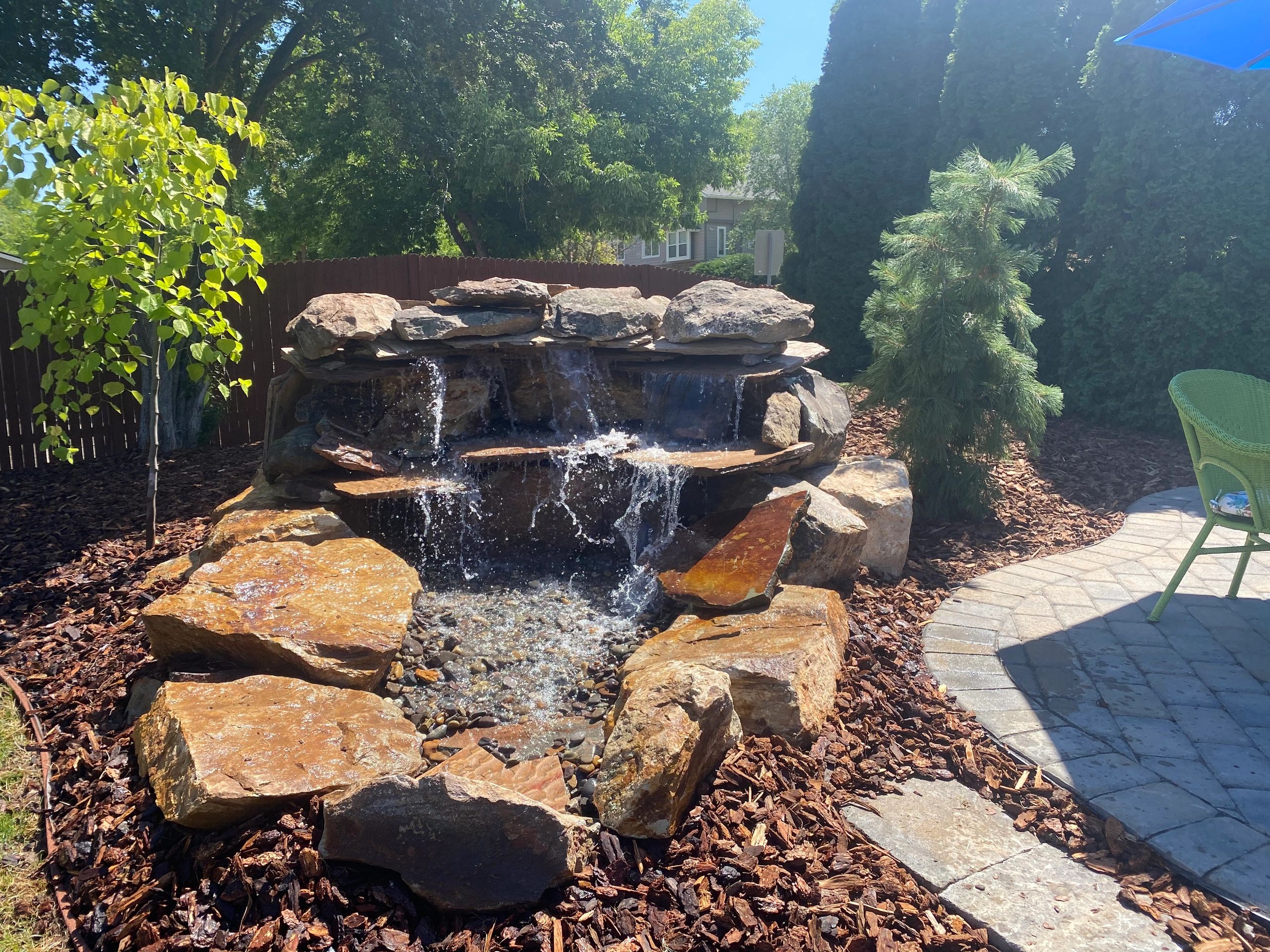 Water features installed in Eagle, ID