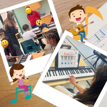 Piano lessons in school