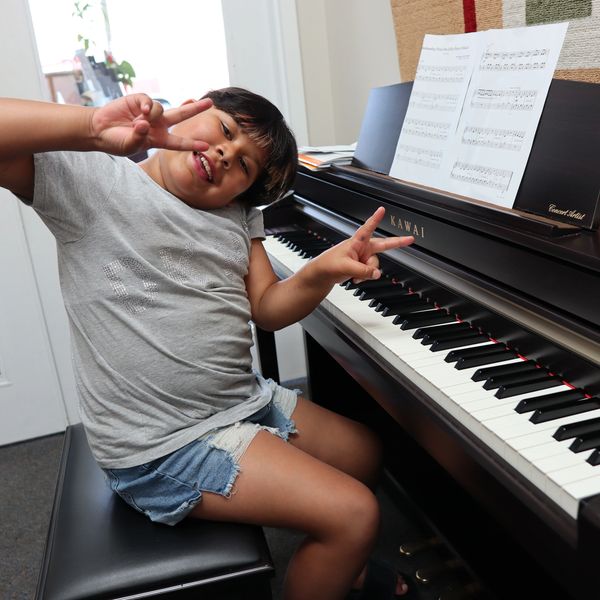 Fun piano lessons at Synergy Music Academy