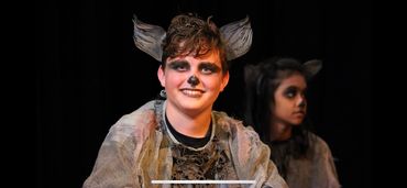 Little Mermaid production student with Synergy Music Academy