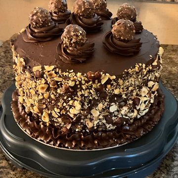 Ferrero Rocher Cake