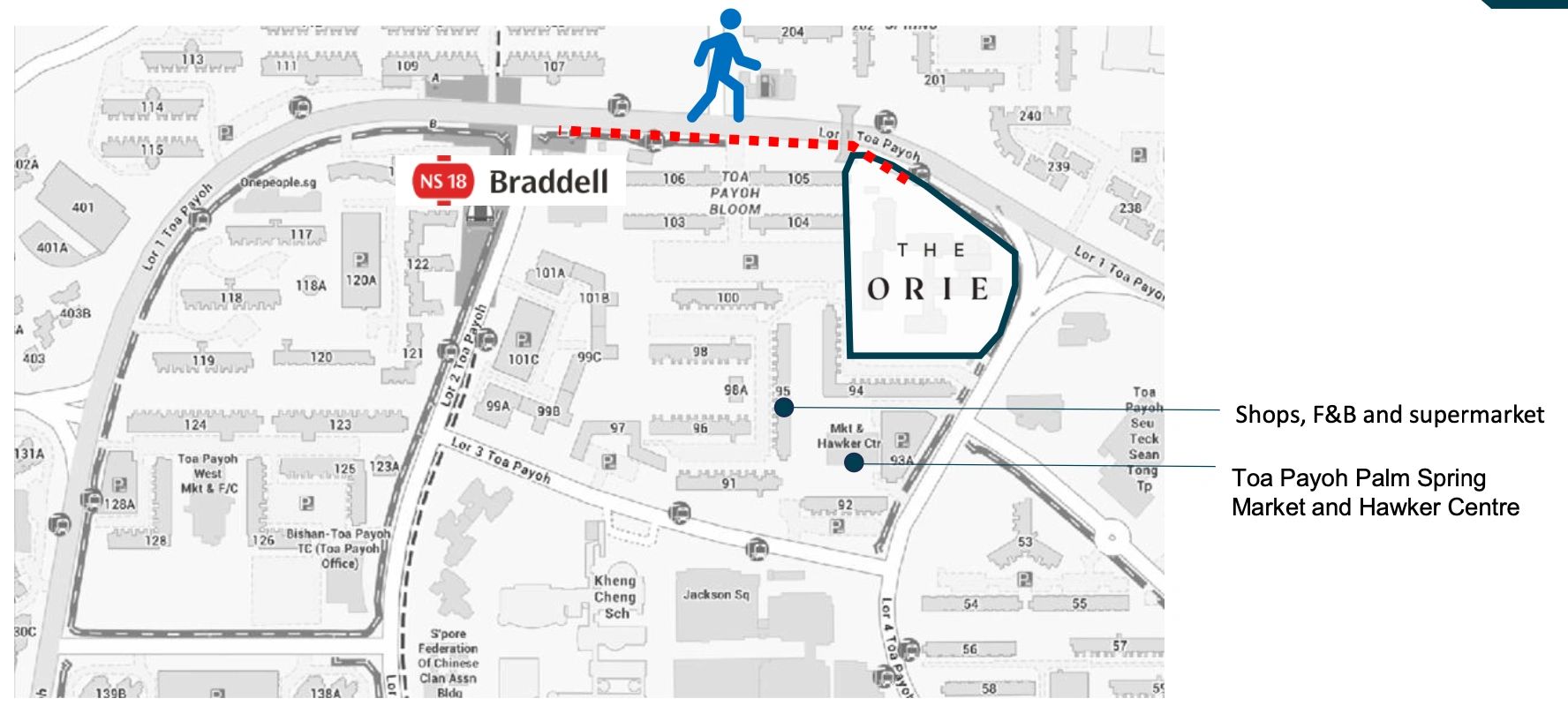 The Orie- Located within 5 minutes walk to Braddell MRT!