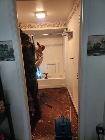 home repair after hoarder house clean up