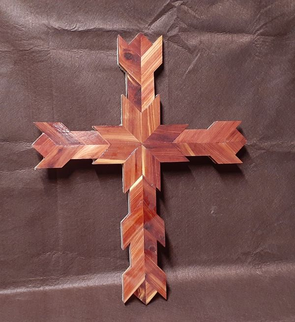 Cedar angular cross