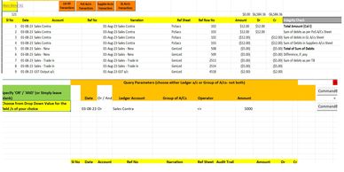We have designed a simplified procedure that empowers you to delve into the transactions and query.