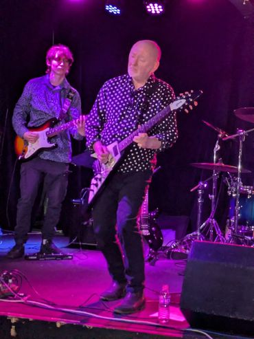 John Angus and Anthony Garwood perform as Blind Eye tribute to Wishbone Ash