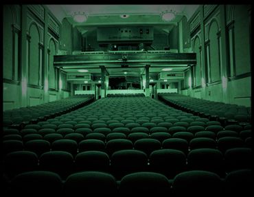 Ghostly Image of Weinberg Center for the Arts. Ghost Tour. Cemetery Tour.
